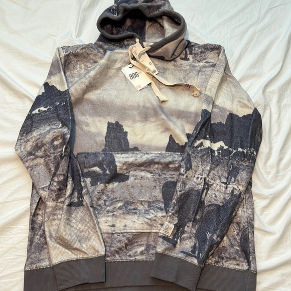 Men’s BDG horses hoodie - Picture 1 of 4